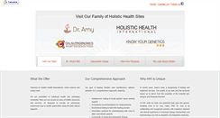 Desktop Screenshot of holistichealth.com