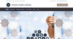 Desktop Screenshot of holistichealth.org