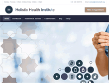 Tablet Screenshot of holistichealth.org